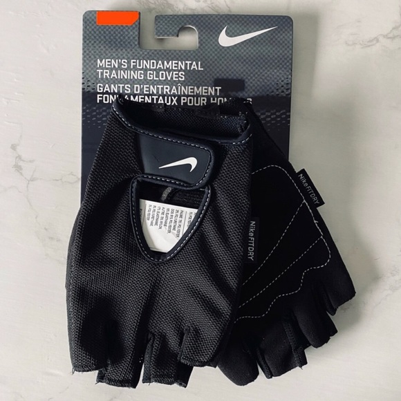 Nike Mens L Fit Dry Training Gloves Workout Gym